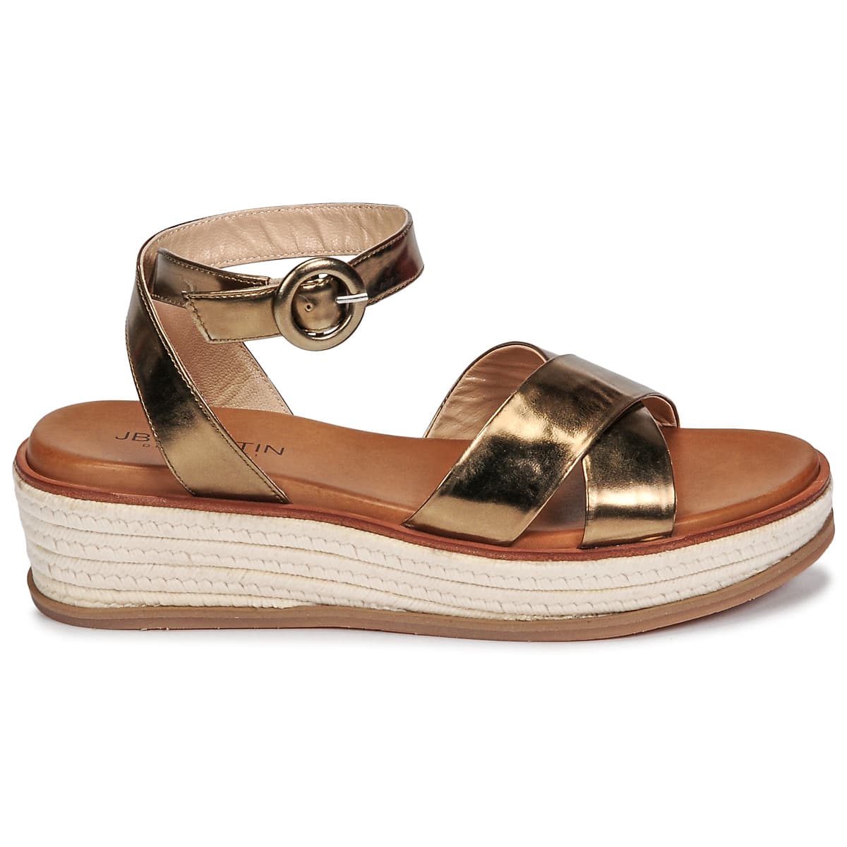 Women's Platforms JB Martin Gold