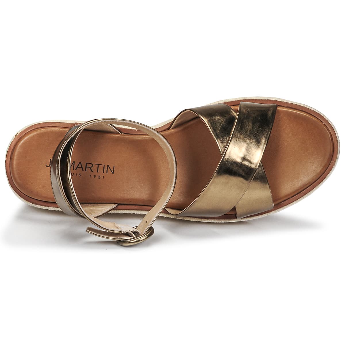 Women's Platforms JB Martin Gold