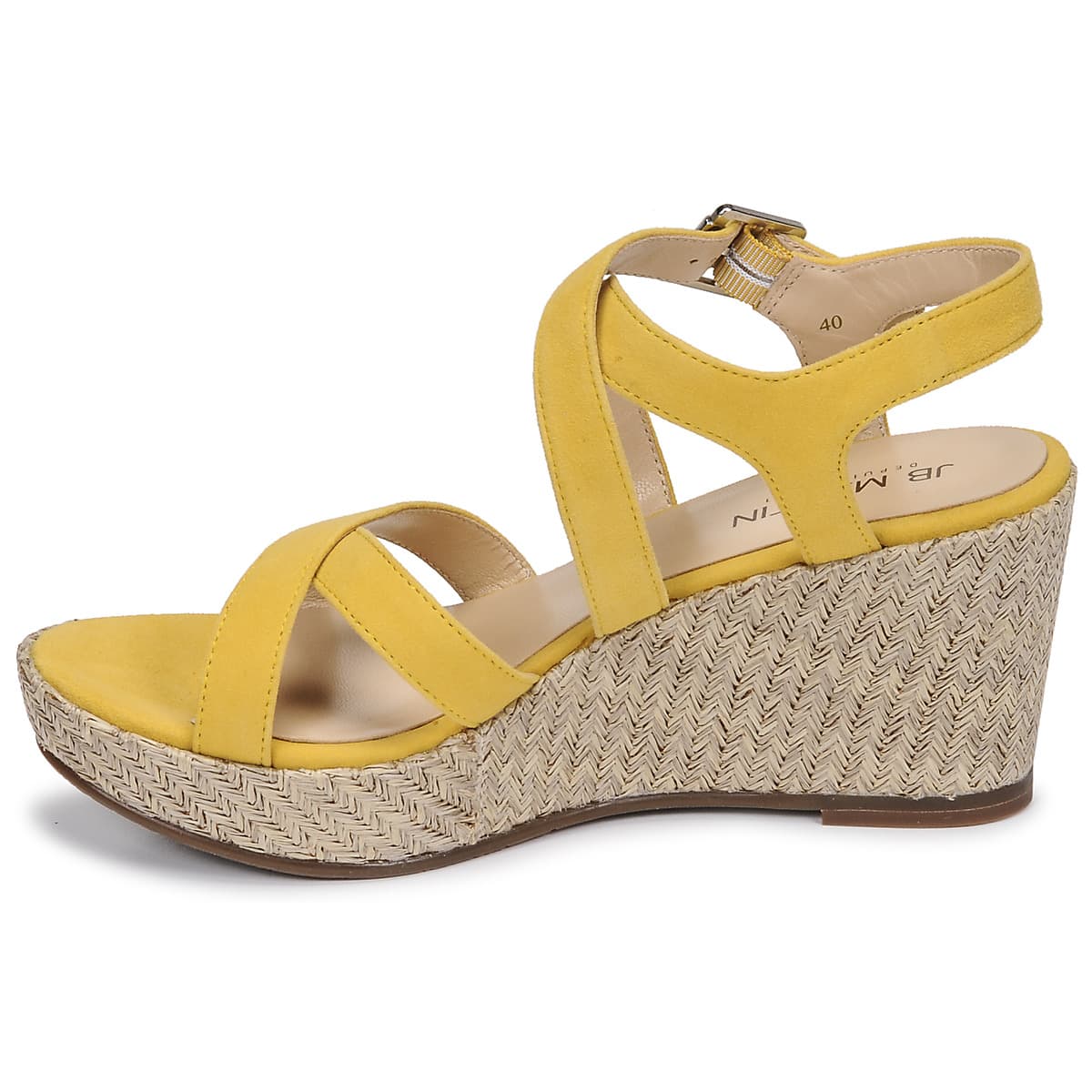 Women's Platforms JB Martin Yellow