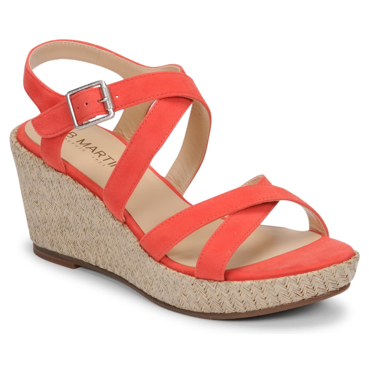 Women's Platforms JB Martin Orange