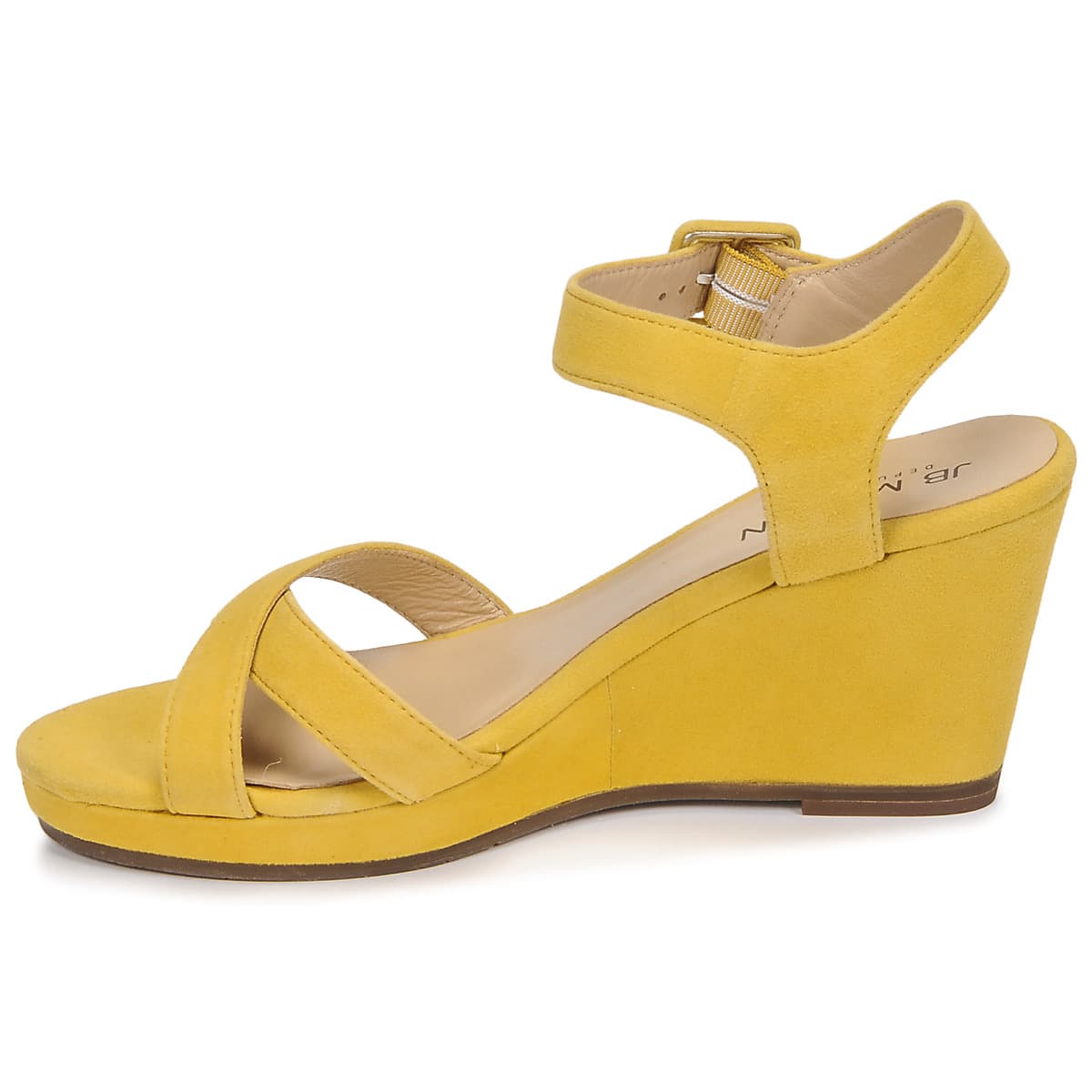 Women's Platforms JB Martin Yellow