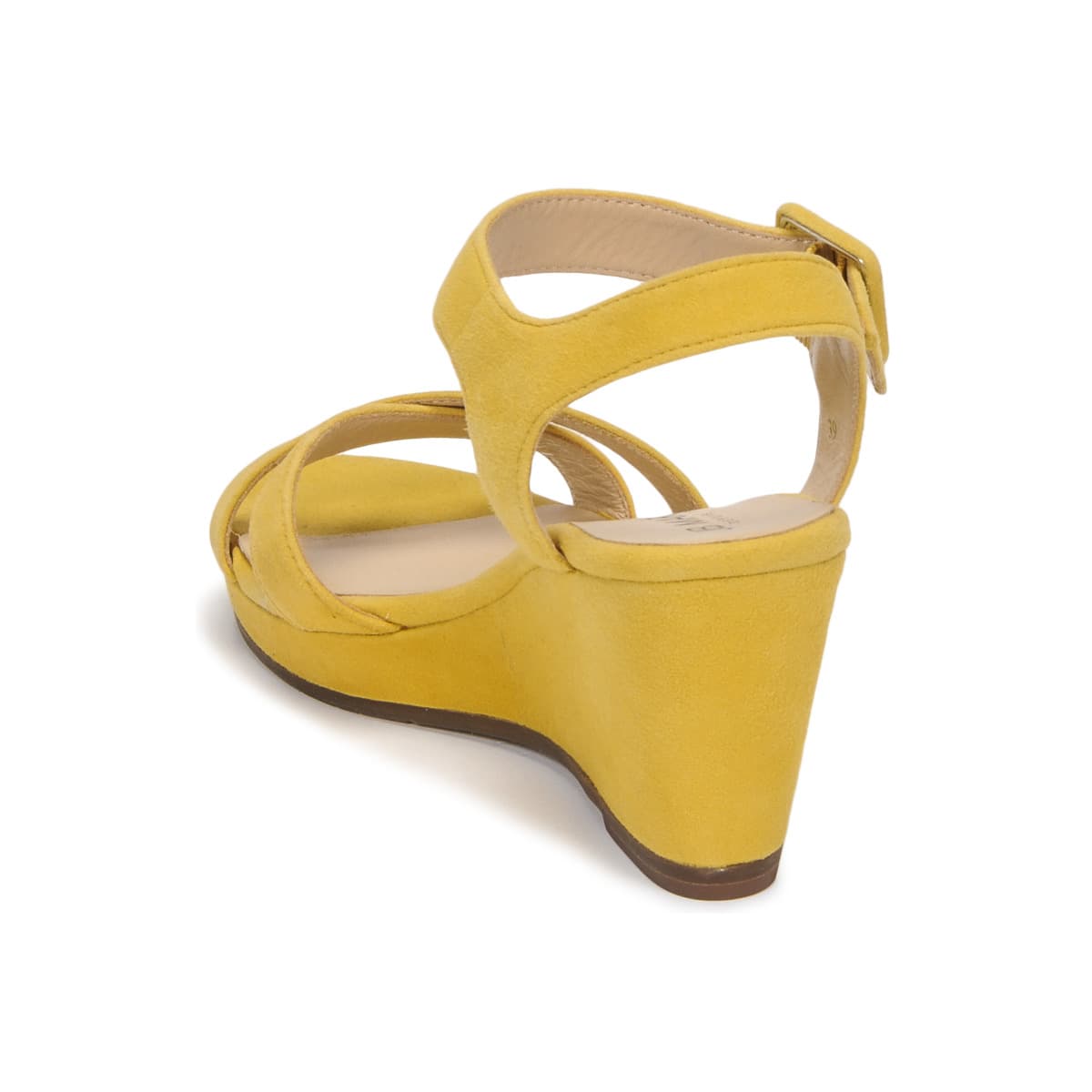 Women's Platforms JB Martin Yellow