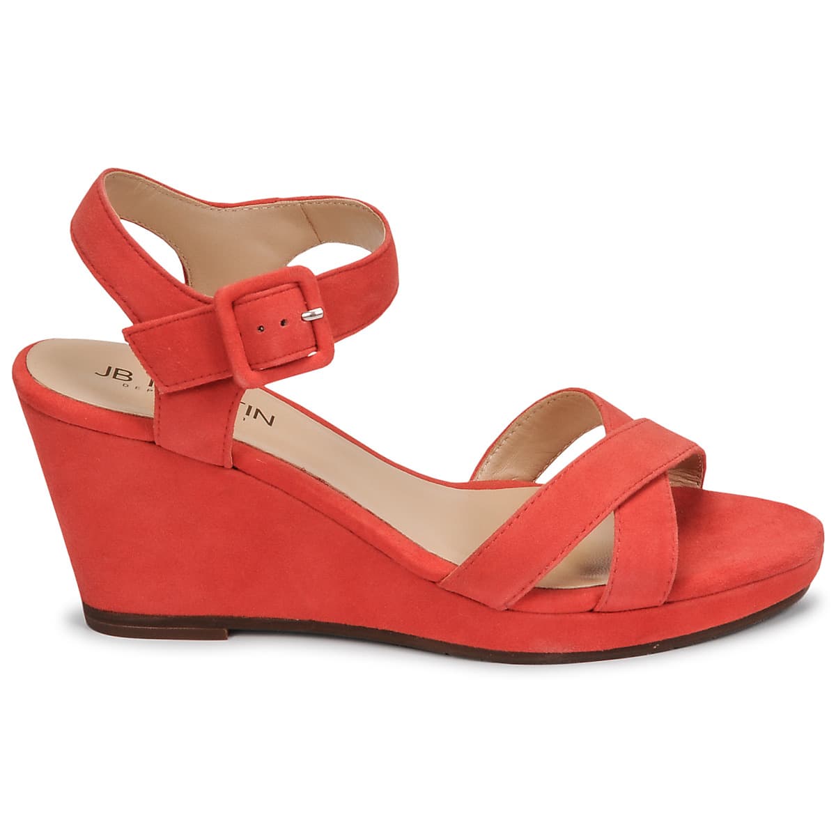 Women's Platforms JB Martin Red