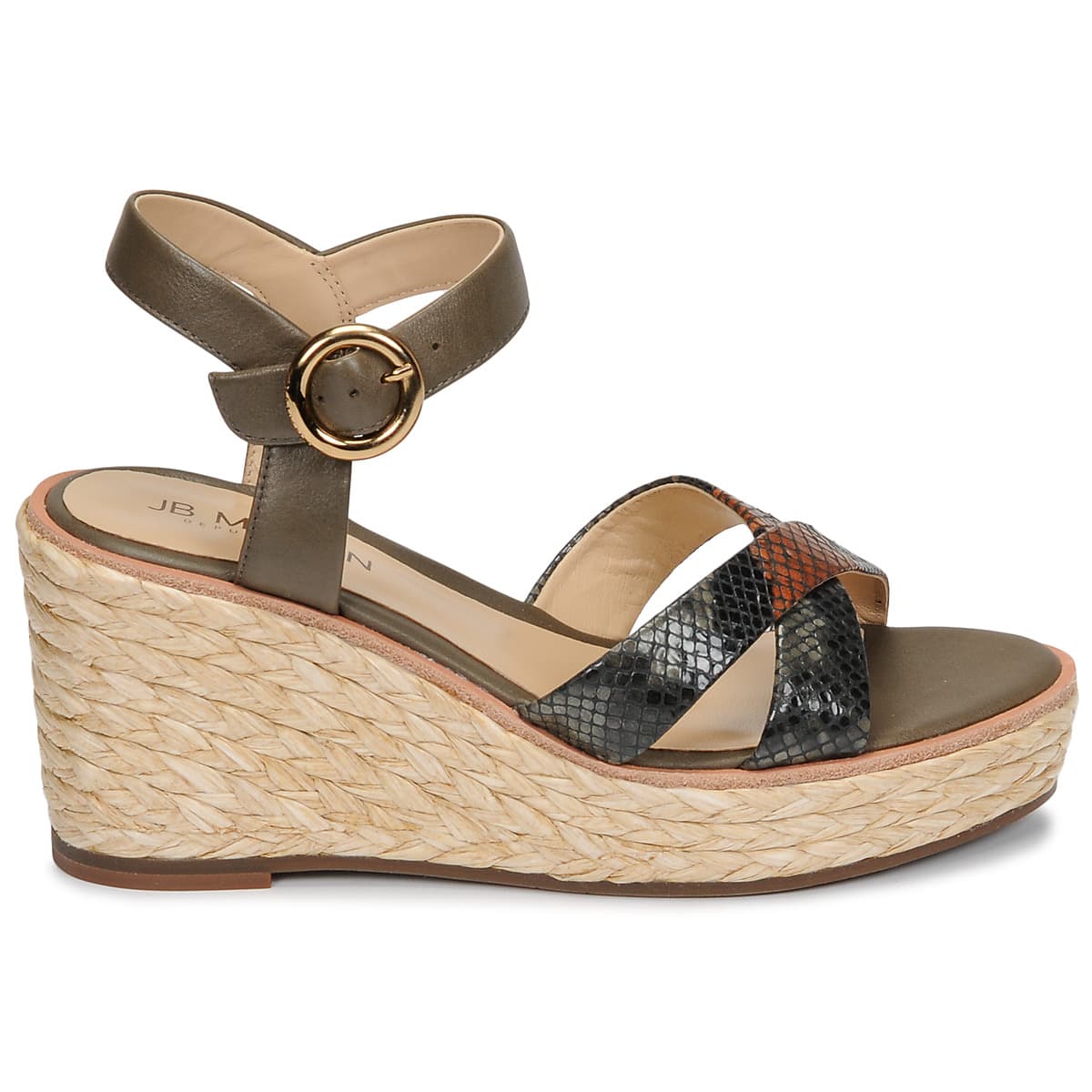 Women's Platforms JB Martin Khaki