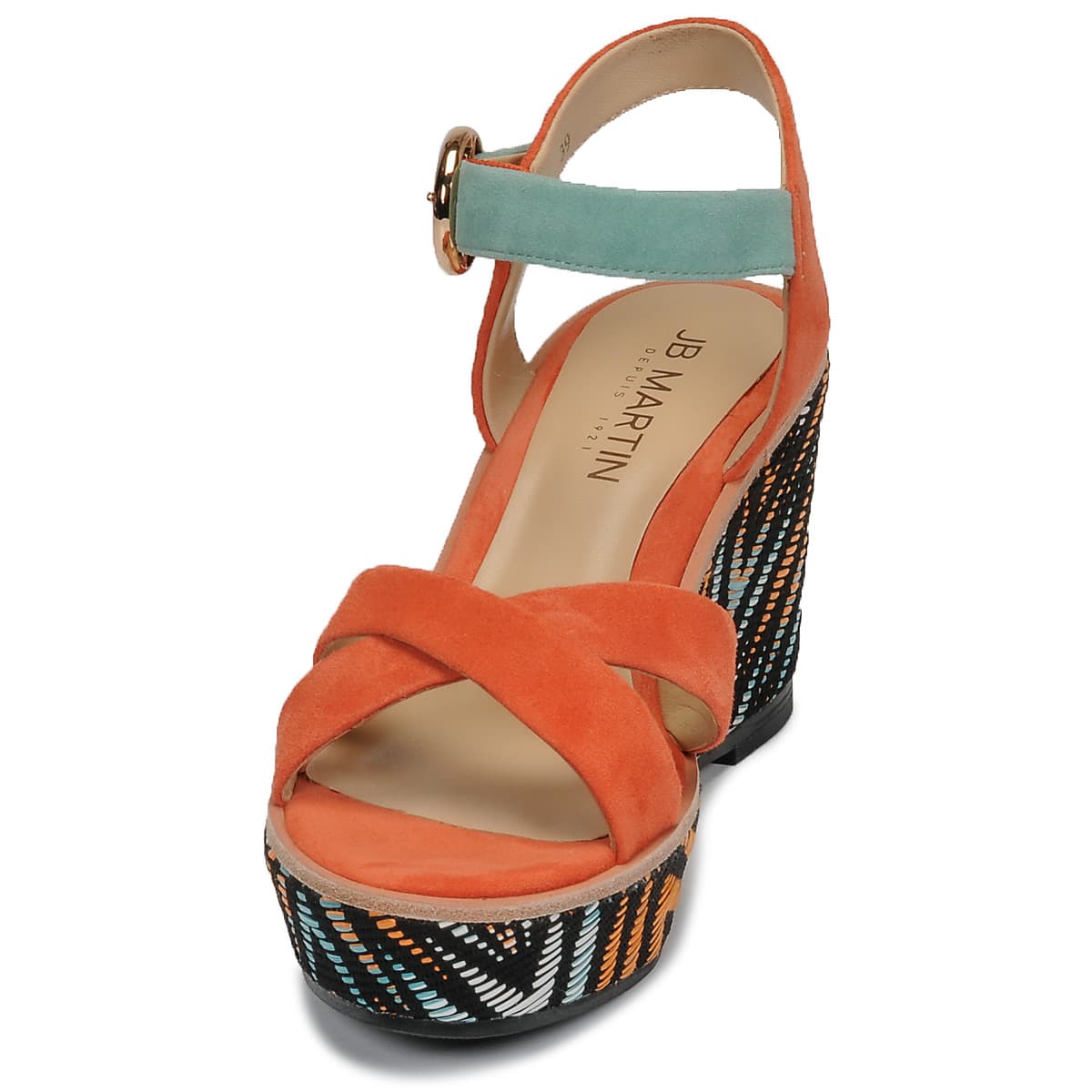 Women's Platforms JB Martin Orange
