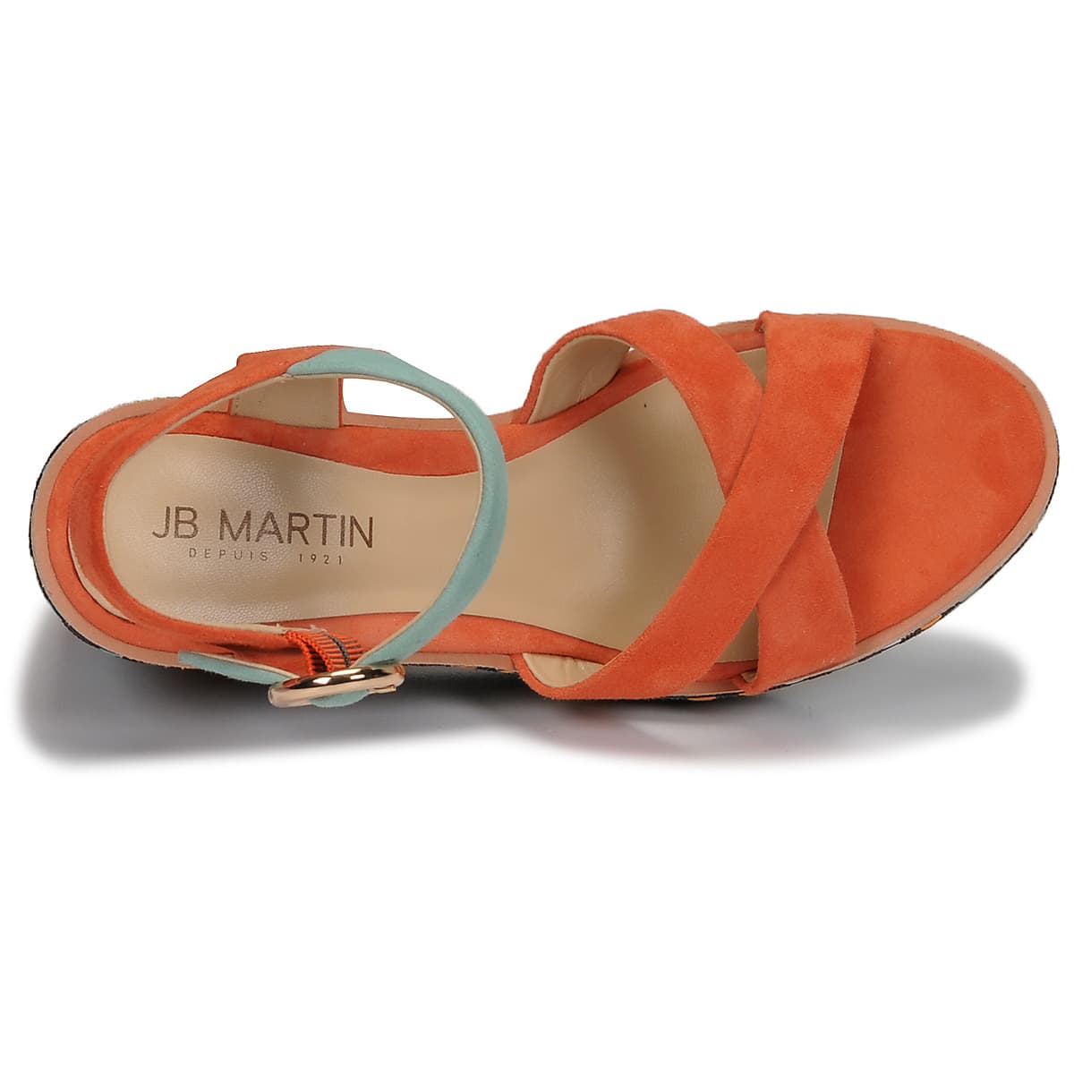 Women's Platforms JB Martin Orange