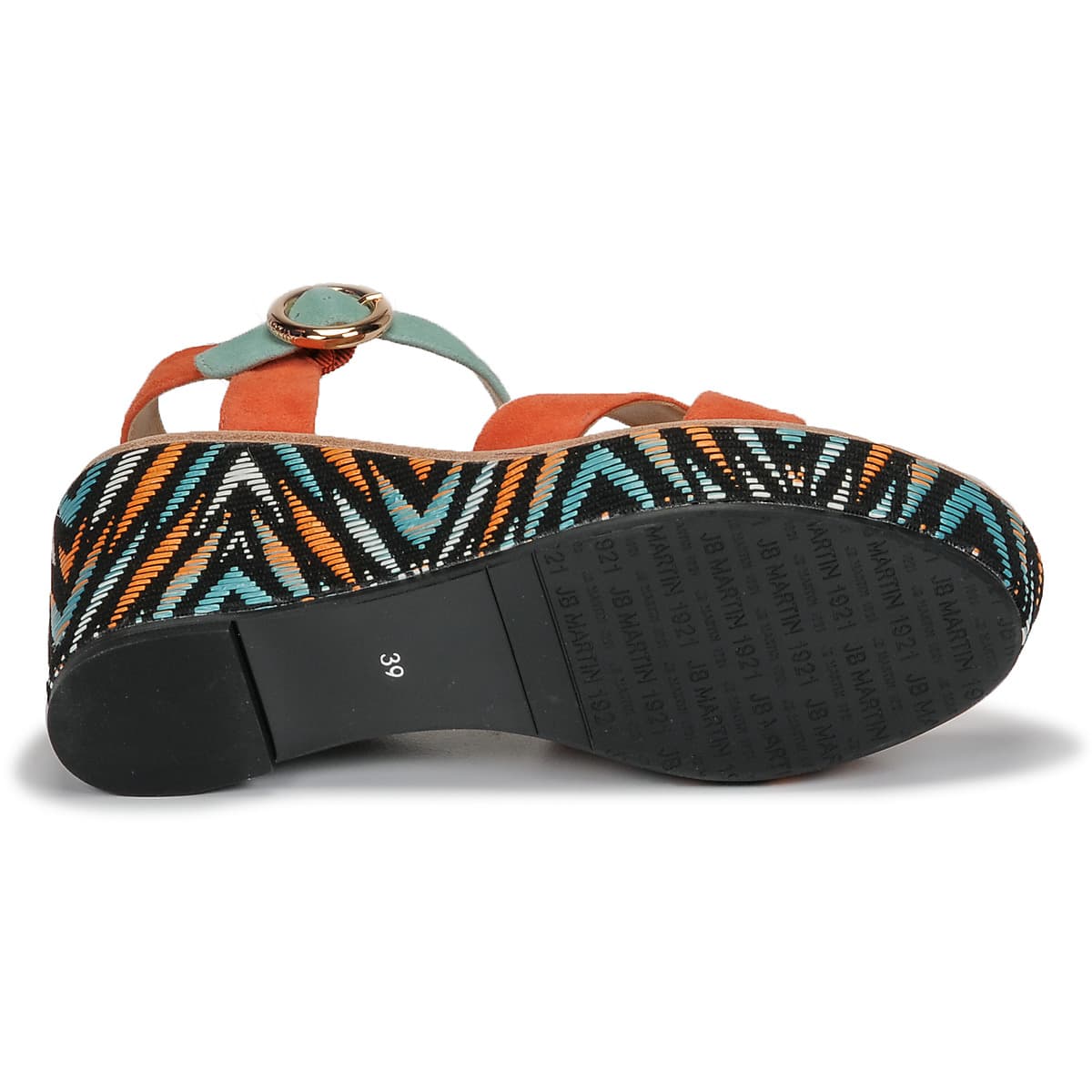 Women's Platforms JB Martin Orange