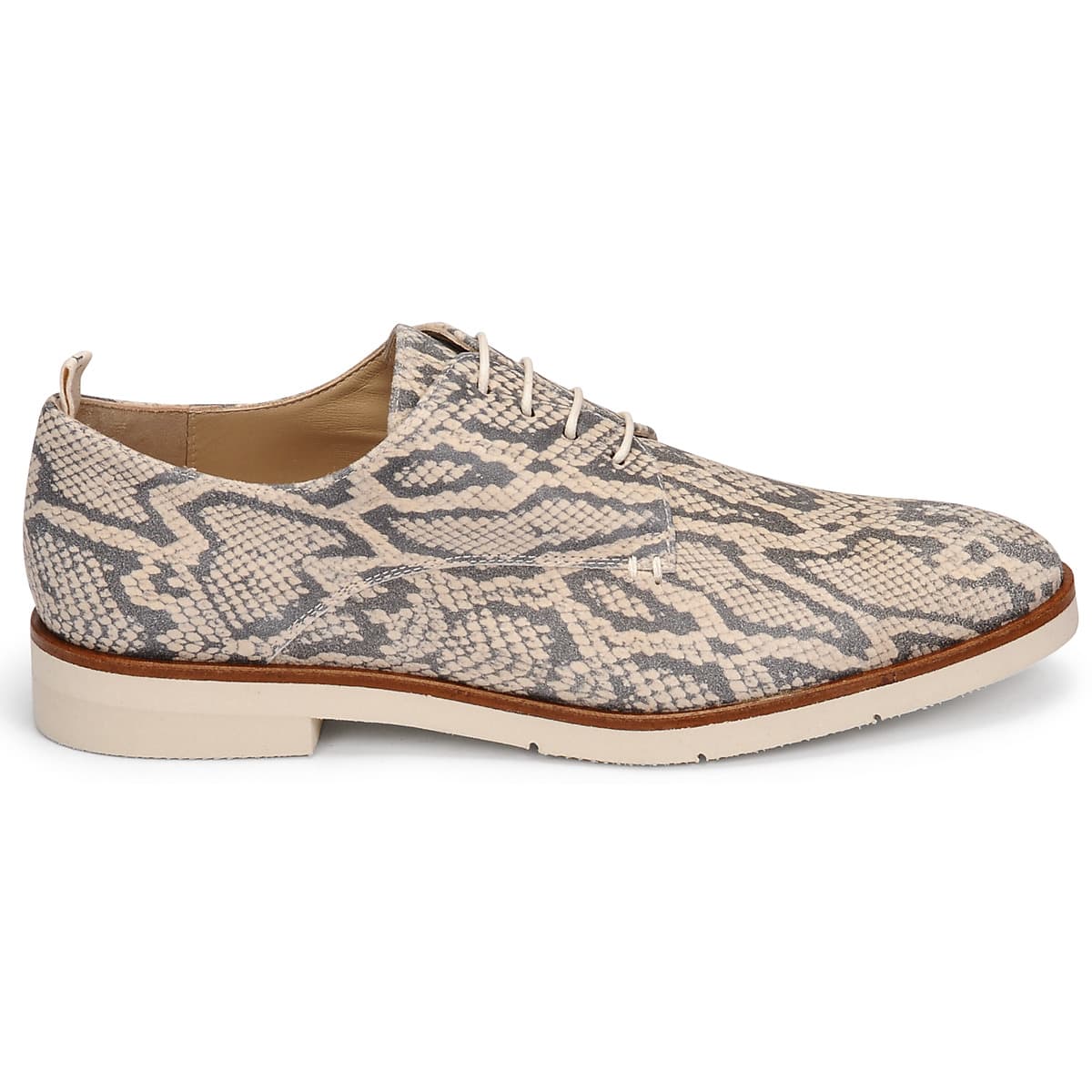 Women's Derby Shoes JB Martin White