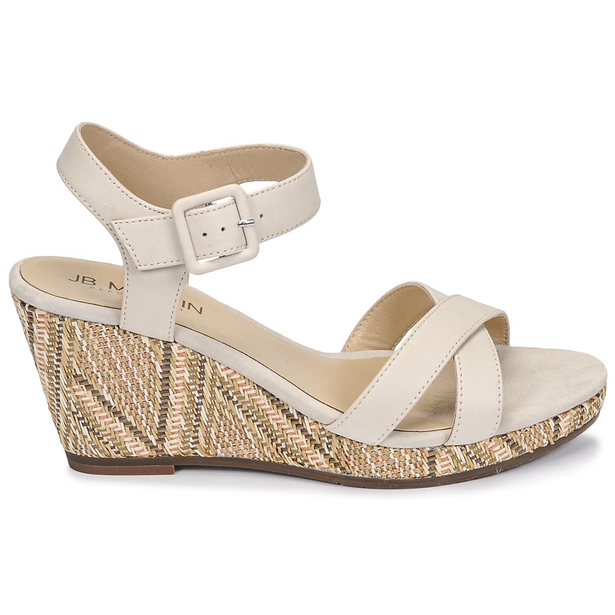 Women's Platforms JB Martin White