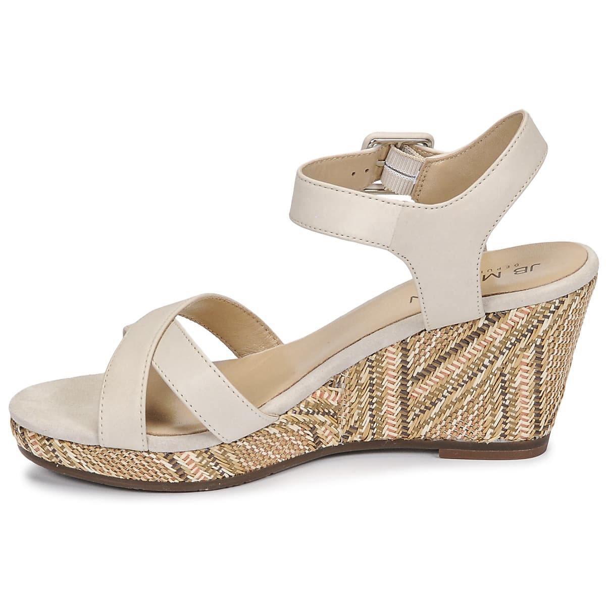 Women's Platforms JB Martin White