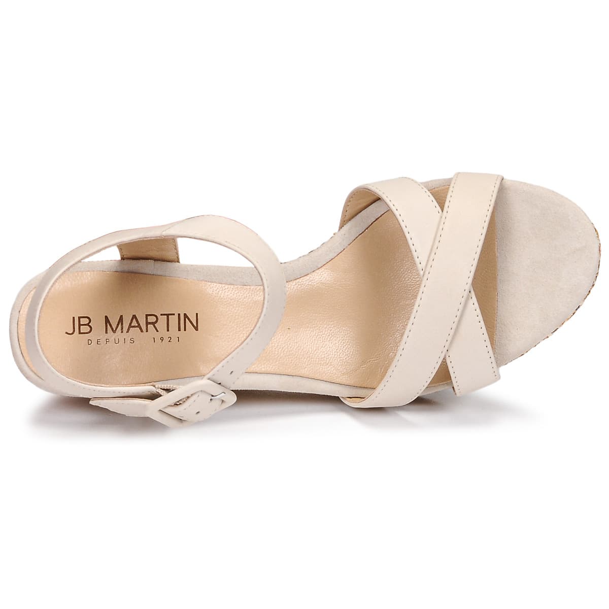 Women's Platforms JB Martin White