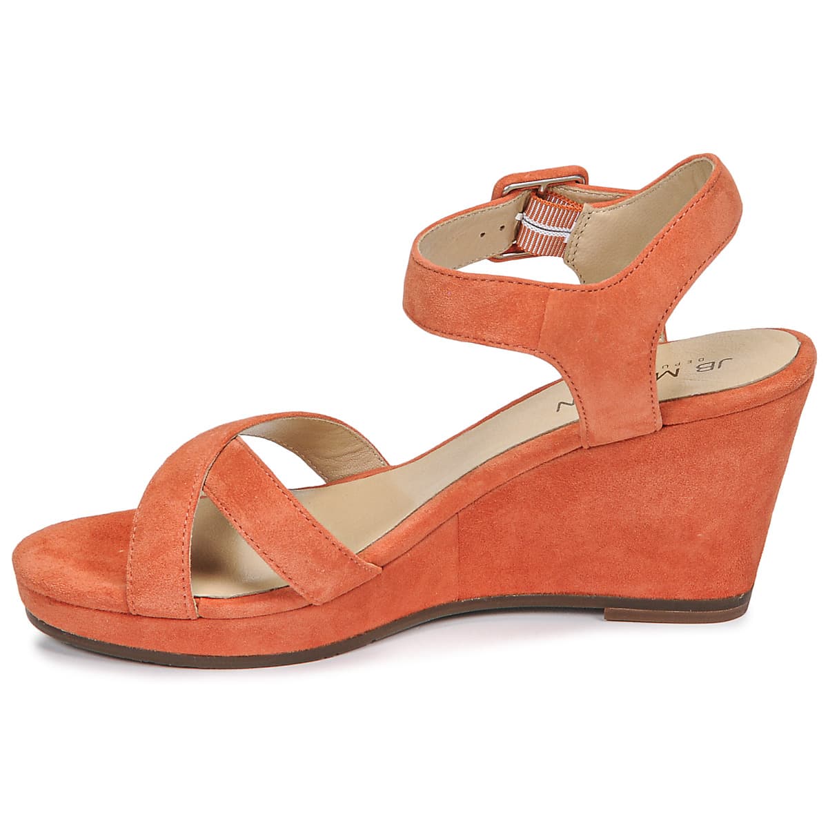 Women's Platforms JB Martin Orange