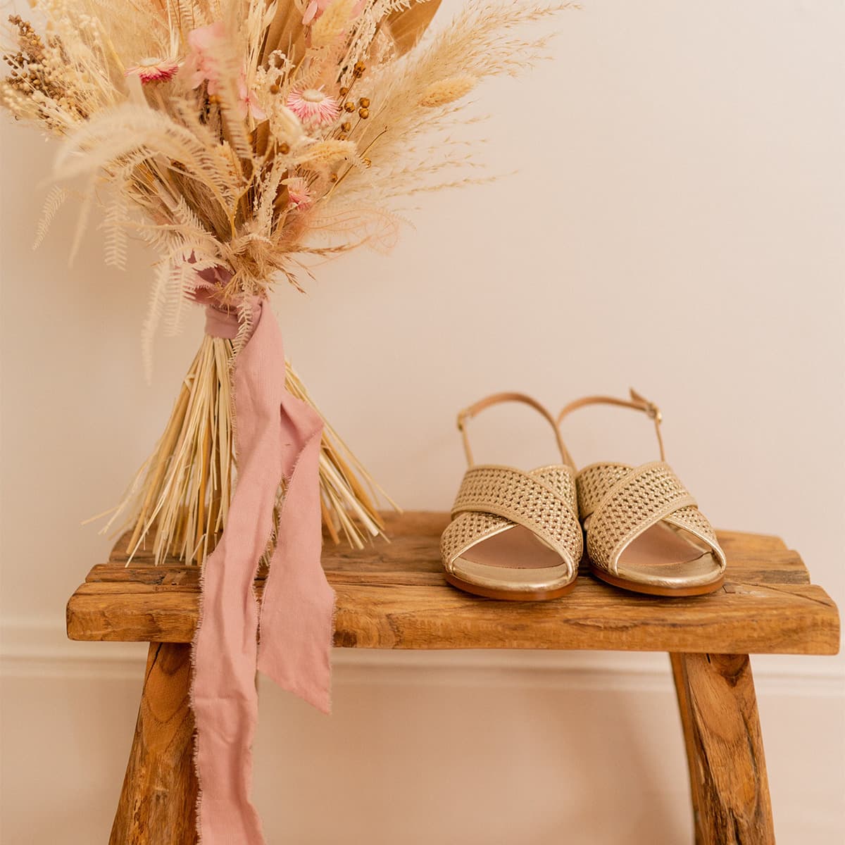 Σανδάλια χωρίς τακούνι Céleste ORANGER