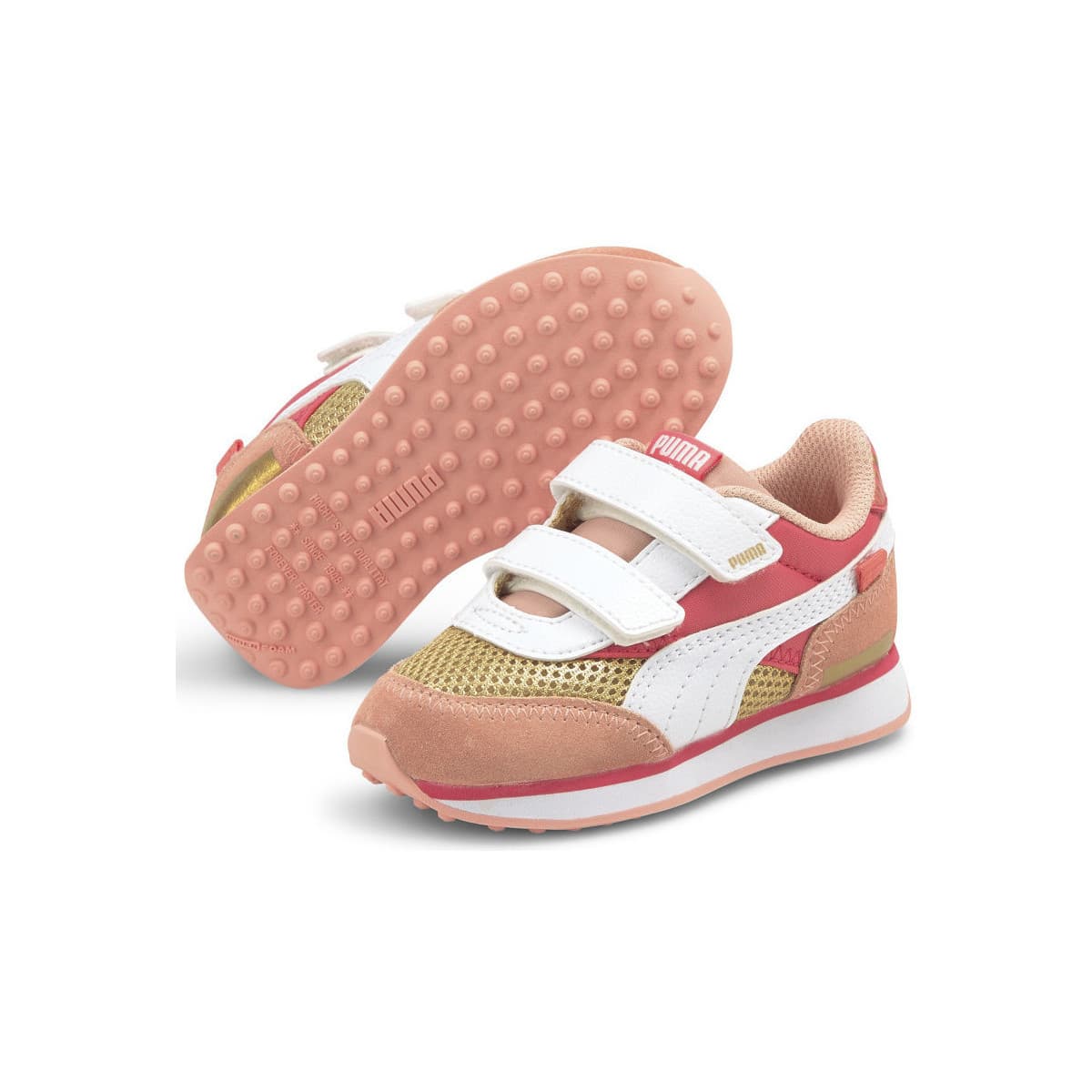 Girls' Sneakers Puma Orange