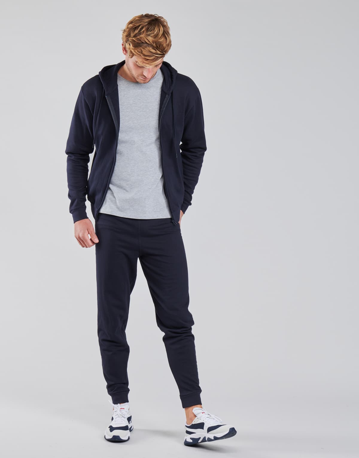 Men's Sweatshirts Yurban Blue