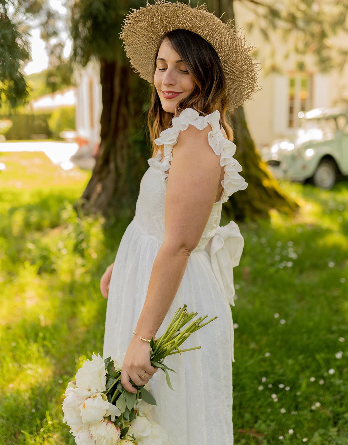 Women's Dresses Céleste White