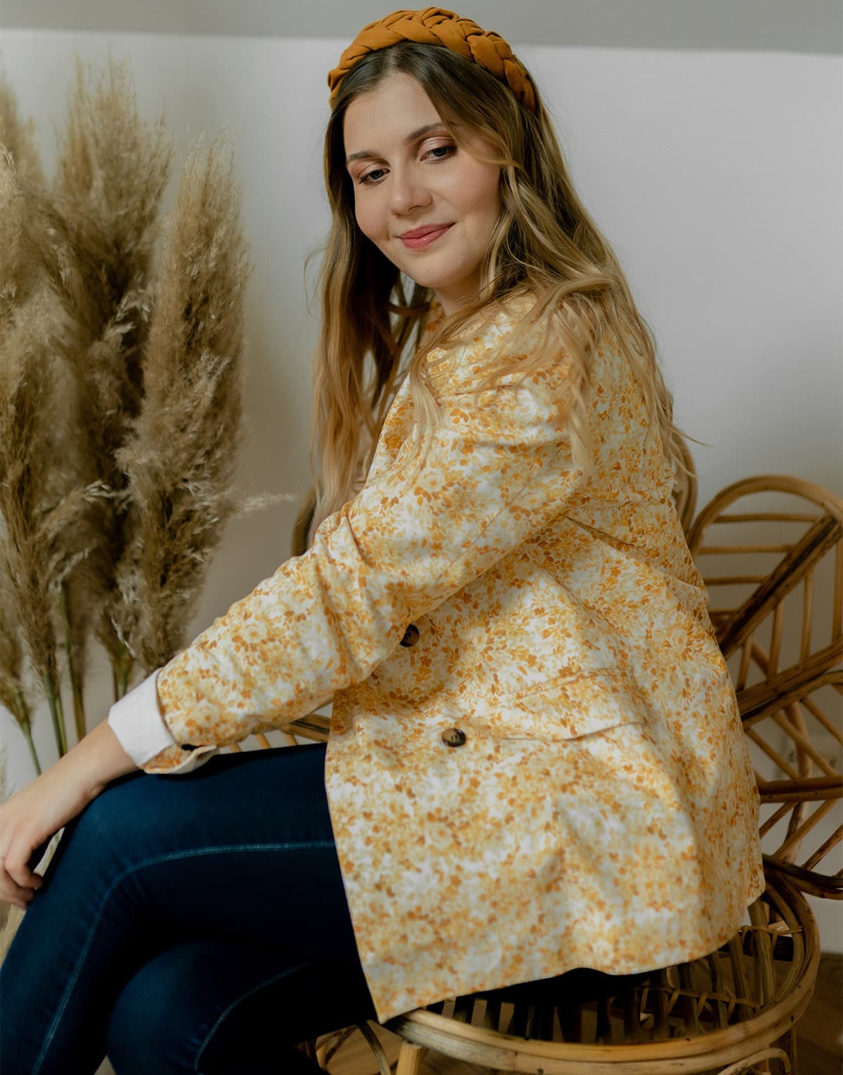 Women's Blazers Céleste Yellow