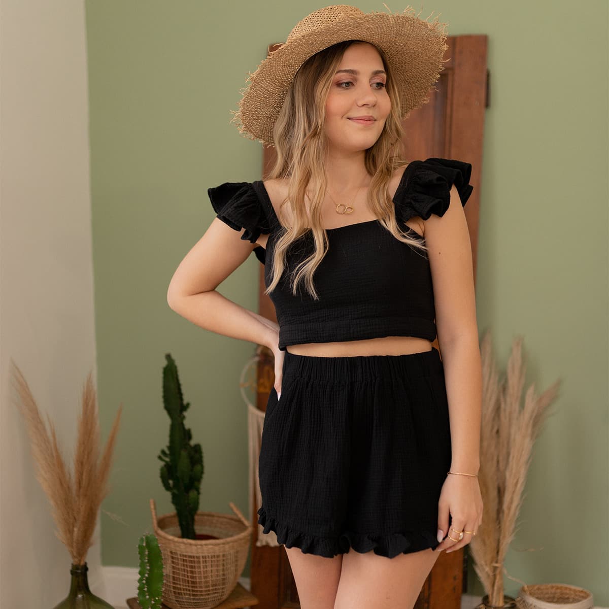 Women's Shorts Céleste Brown