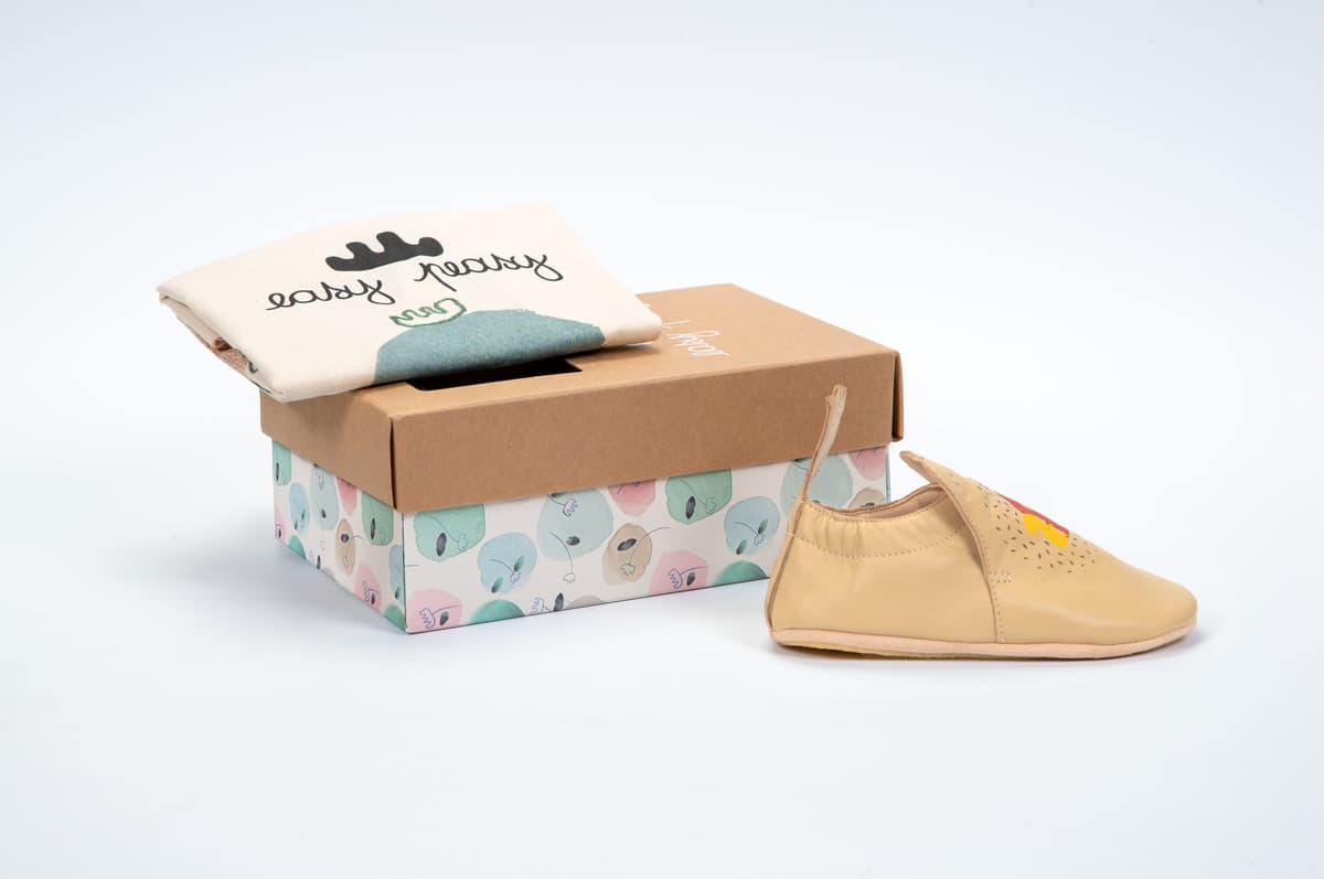 Boys' House Slippers Easy Peasy Beige