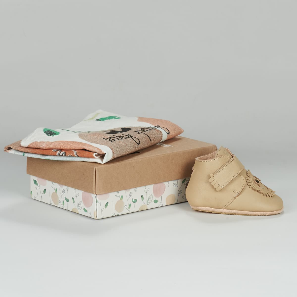 Boys' House Slippers Easy Peasy Beige