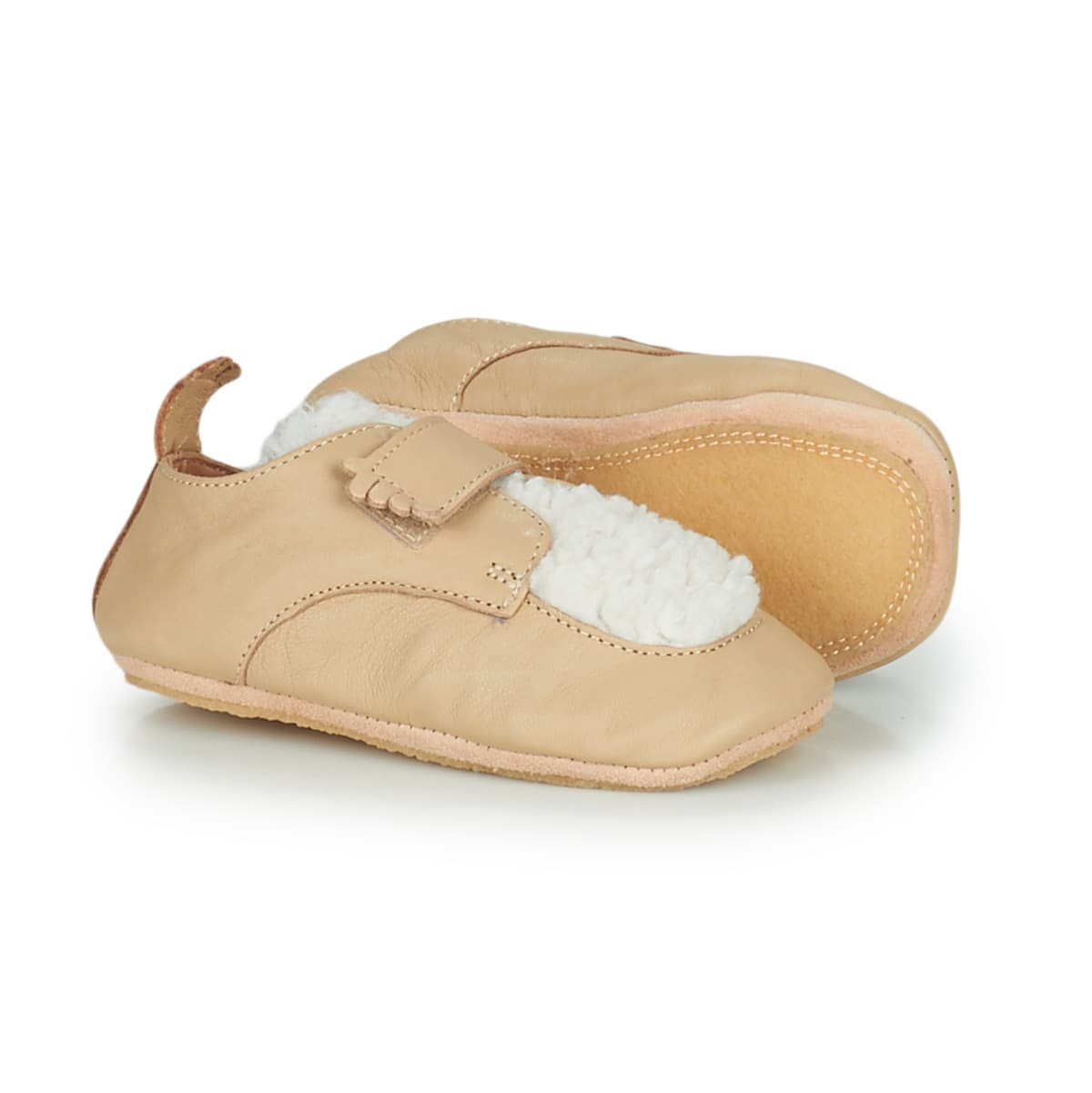 Boys' House Slippers Easy Peasy Beige