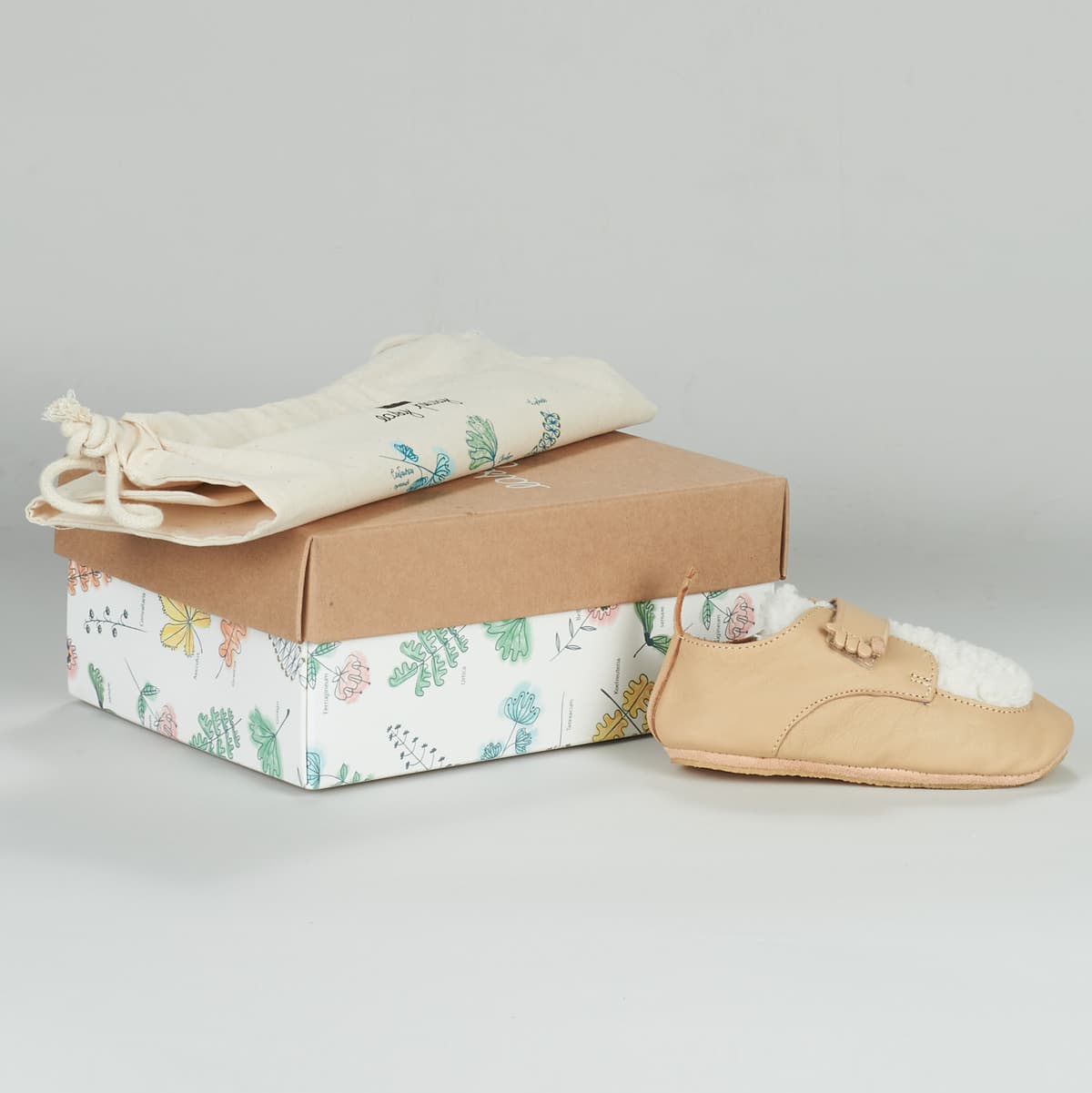 Boys' House Slippers Easy Peasy Beige