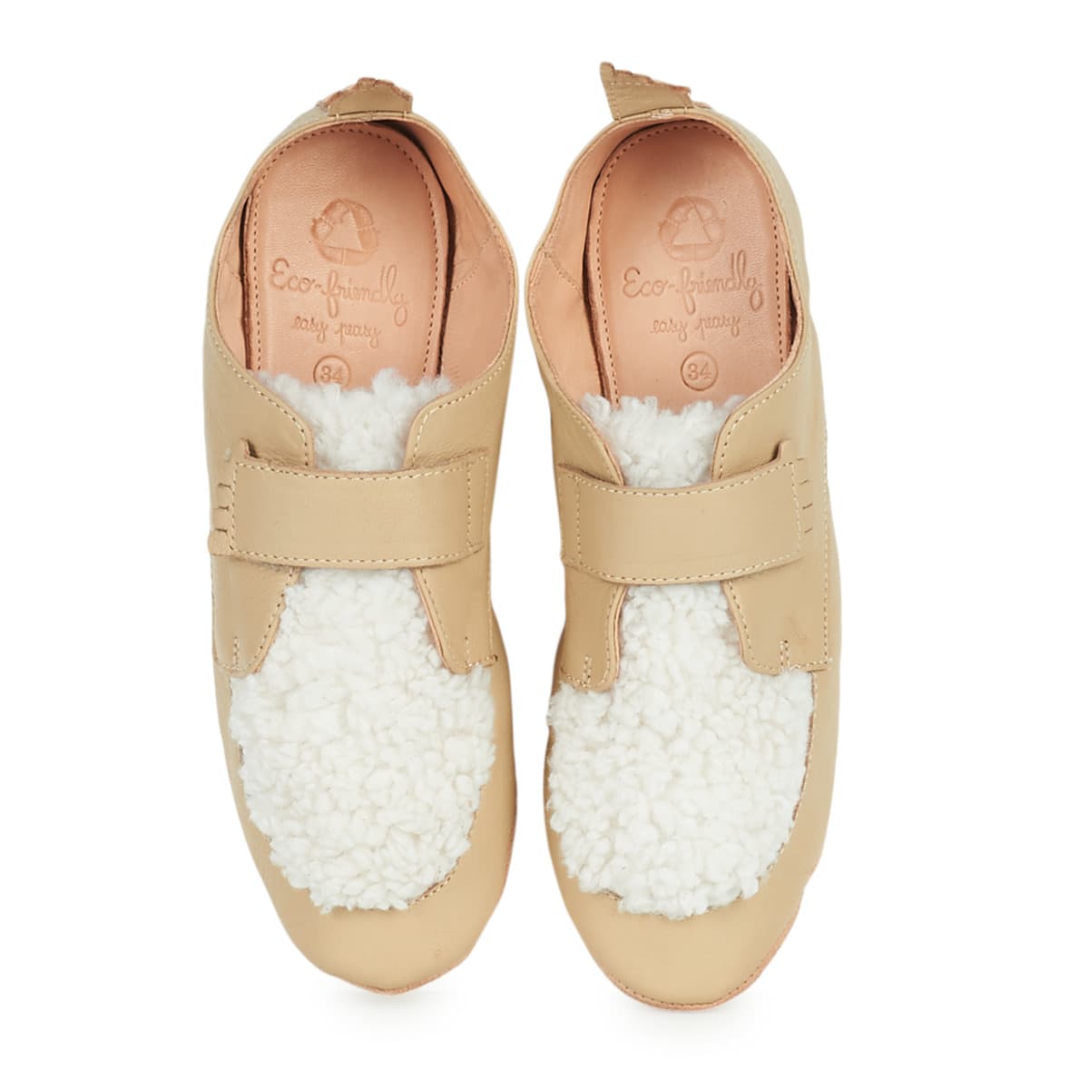 Boys' House Slippers Easy Peasy Beige