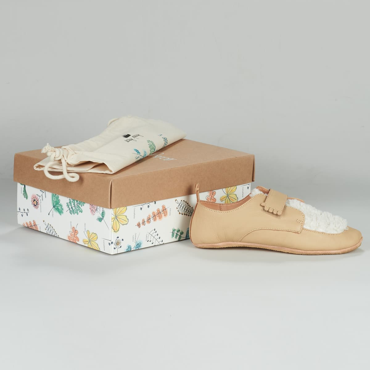 Boys' House Slippers Easy Peasy Beige