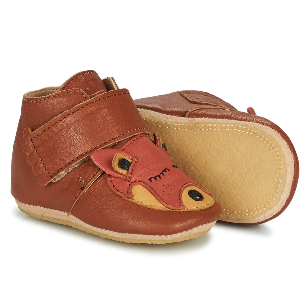 Boys' House Slippers Easy Peasy Brown
