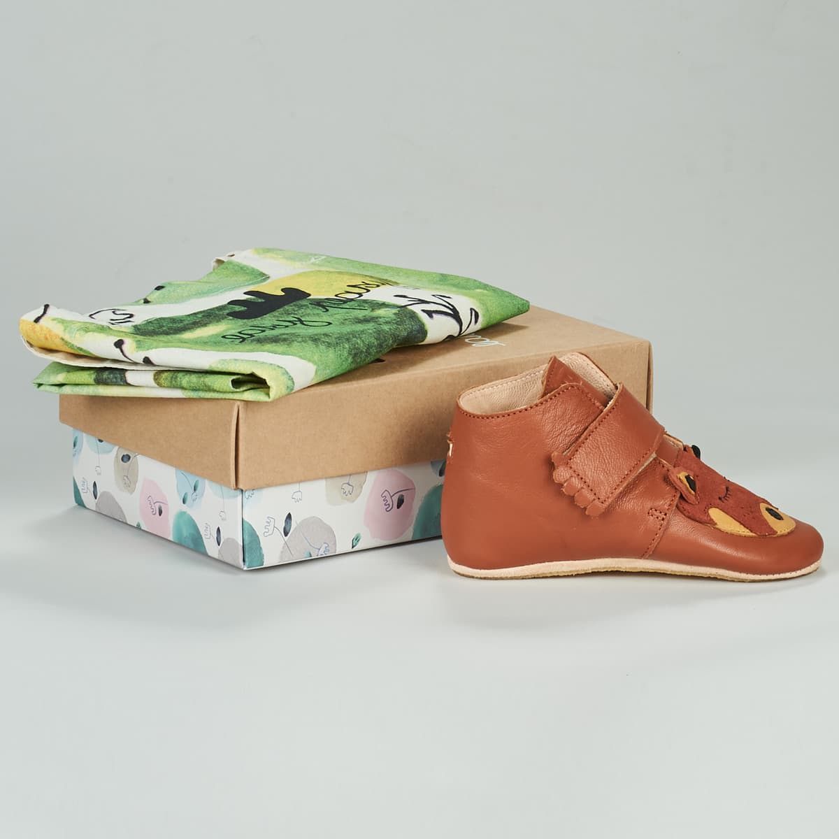 Boys' House Slippers Easy Peasy Brown