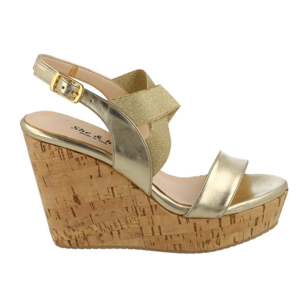 Women's Platforms L'amour Gold