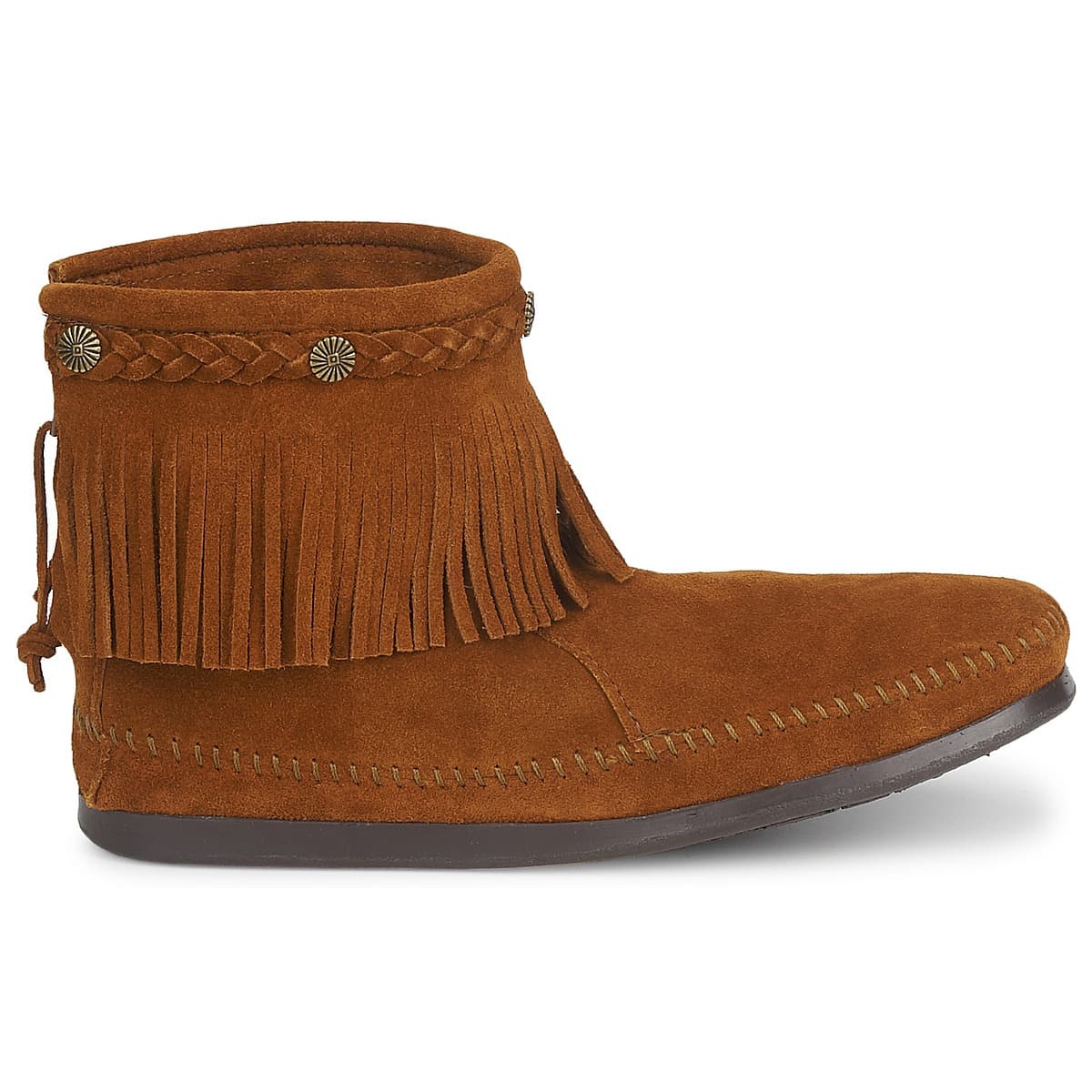 Women's Boots Minnetonka Brown