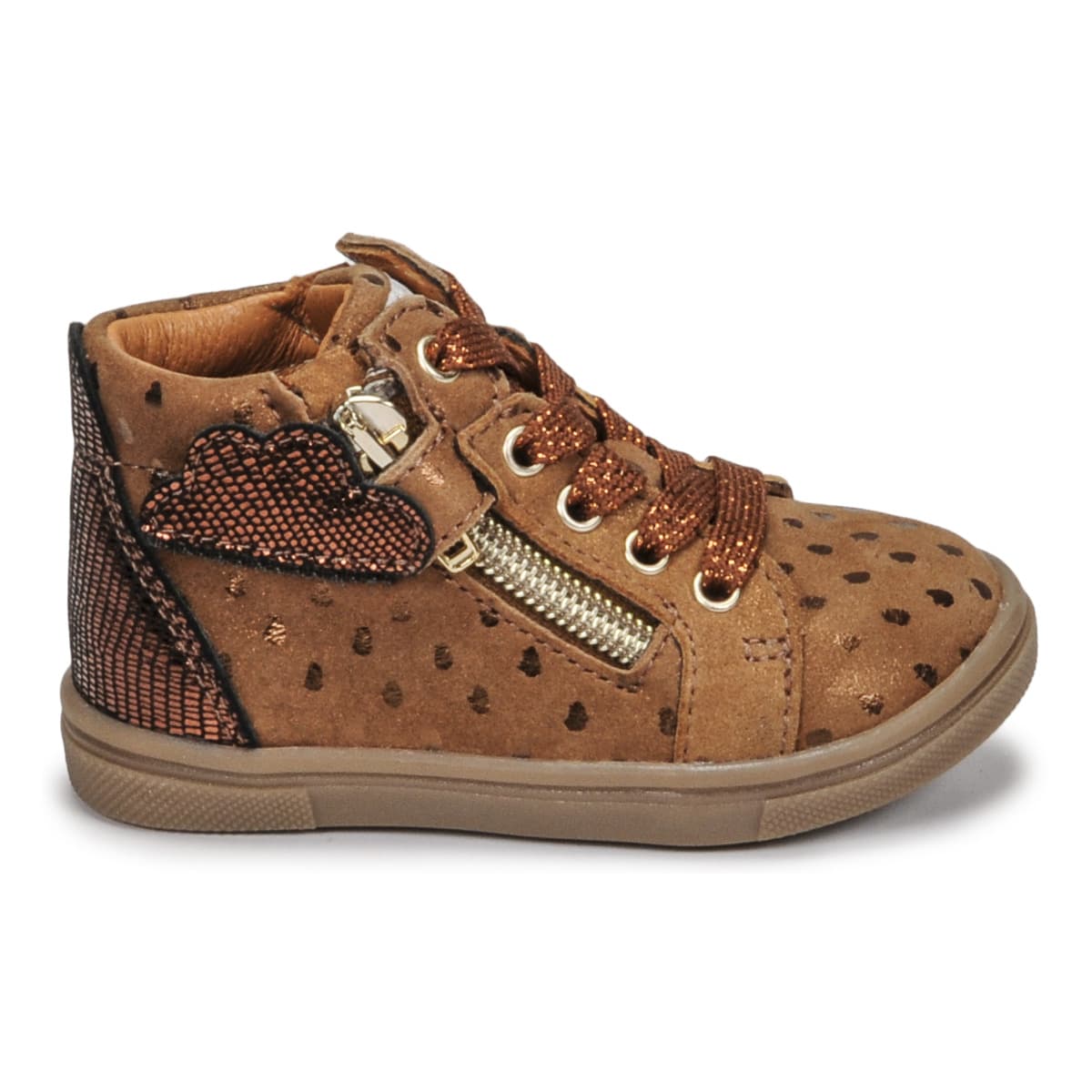 Girls' Sneakers GBB Brown