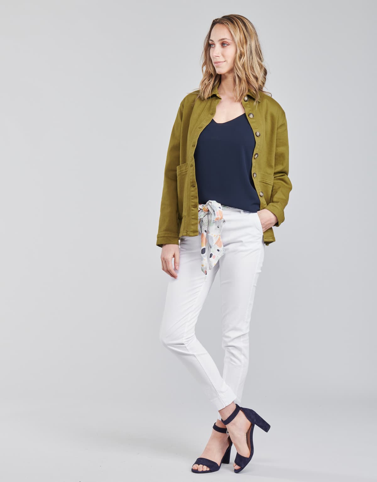 Women's Pants Betty London White