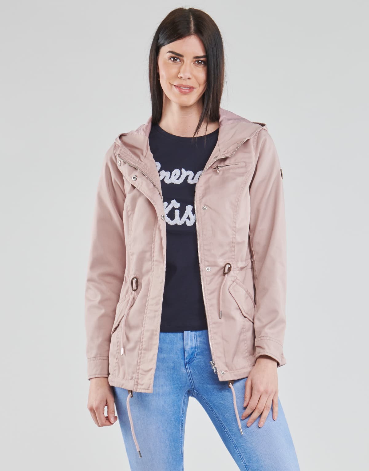 Women's Parkas Only Pink