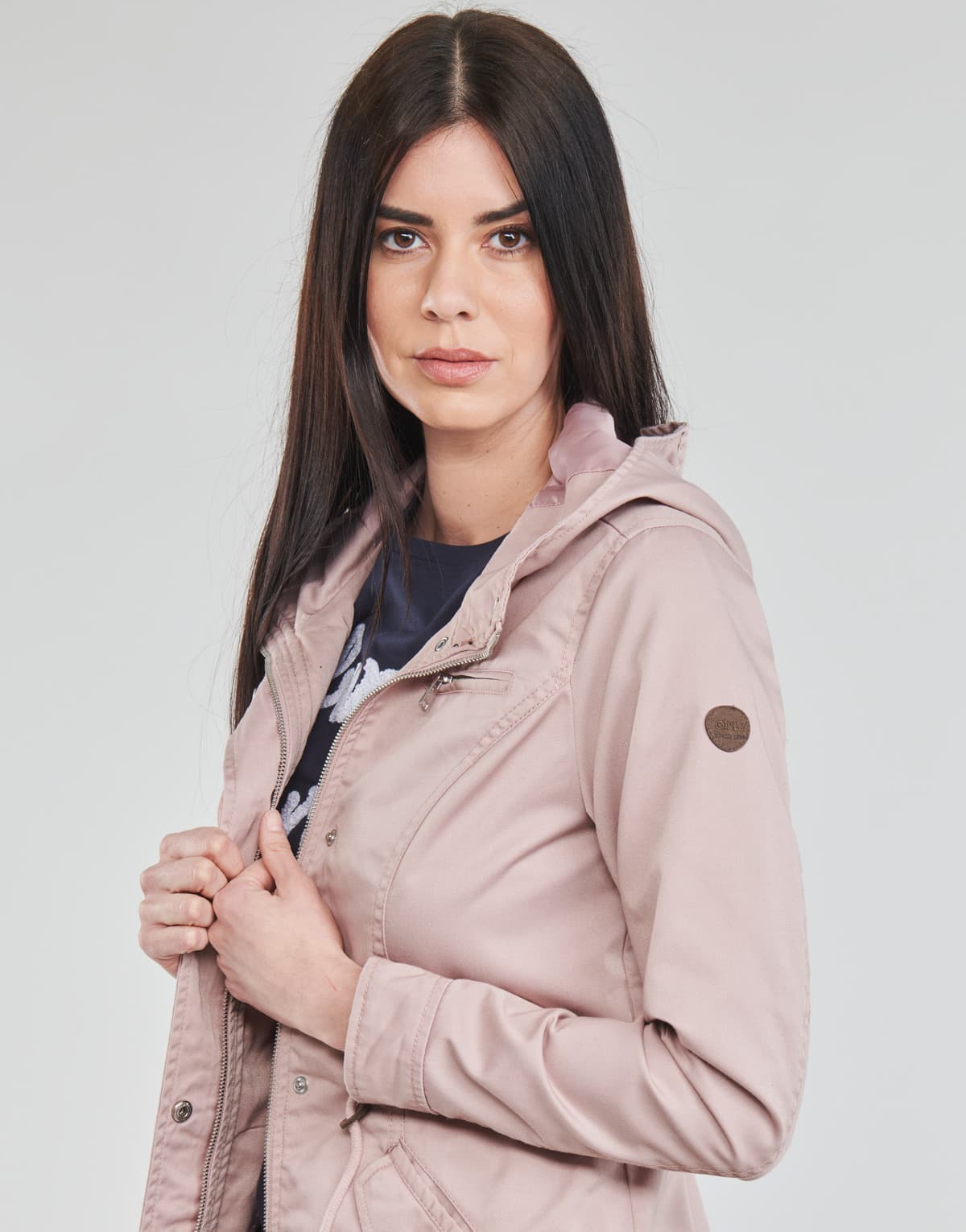 Women's Parkas Only Pink