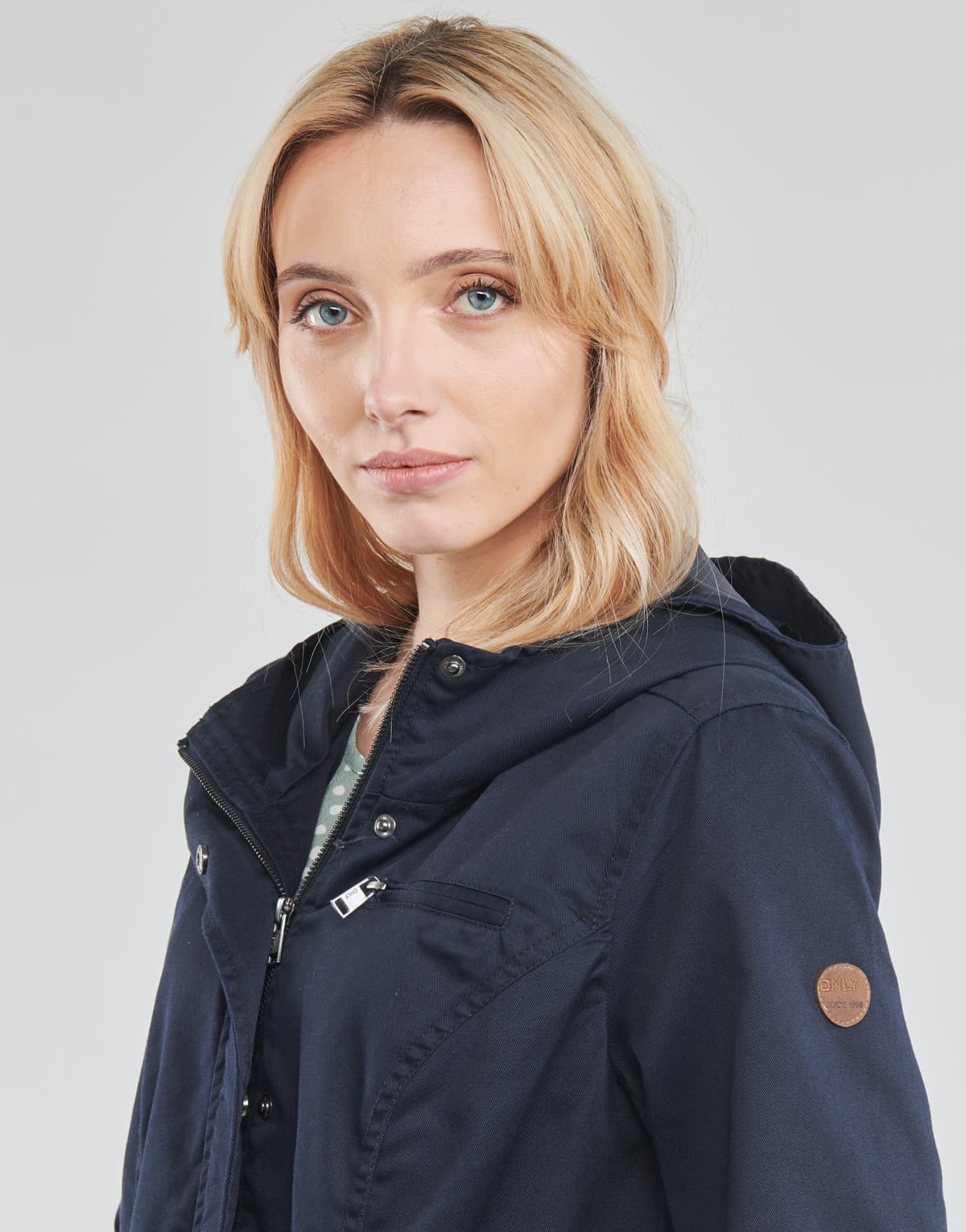 Women's Parkas Only Blue
