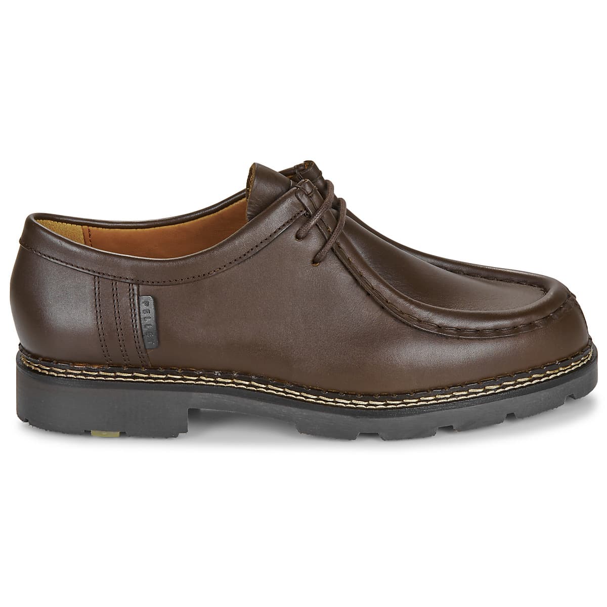 Men's Derby Shoes Pellet Brown