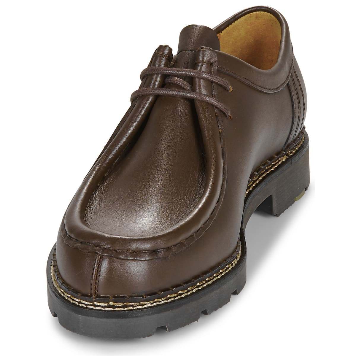 Men's Derby Shoes Pellet Brown