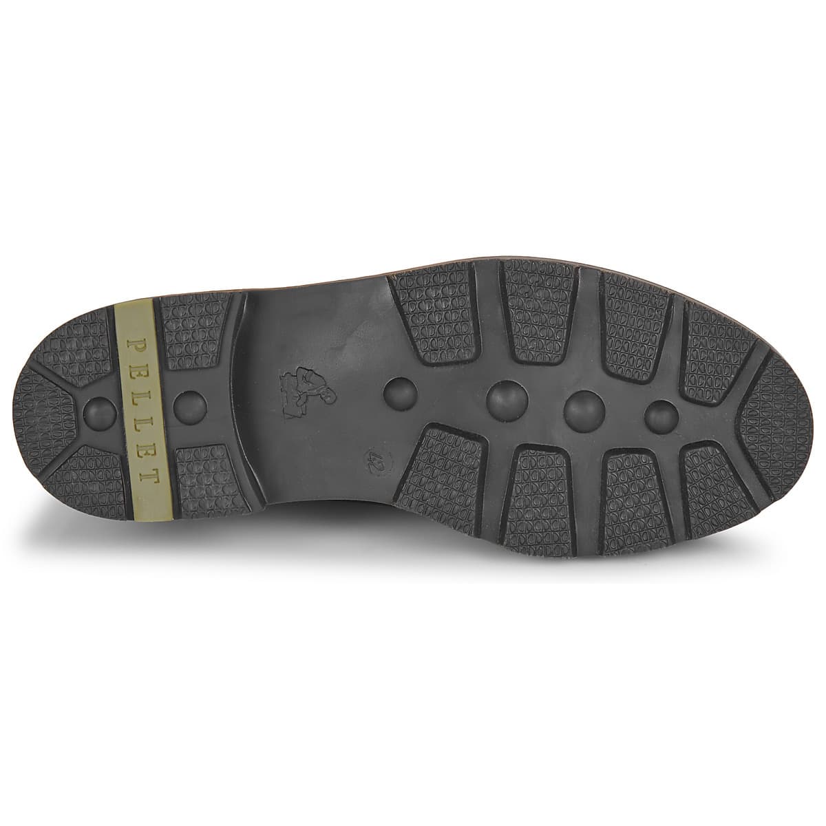 Men's Derby Shoes Pellet Brown