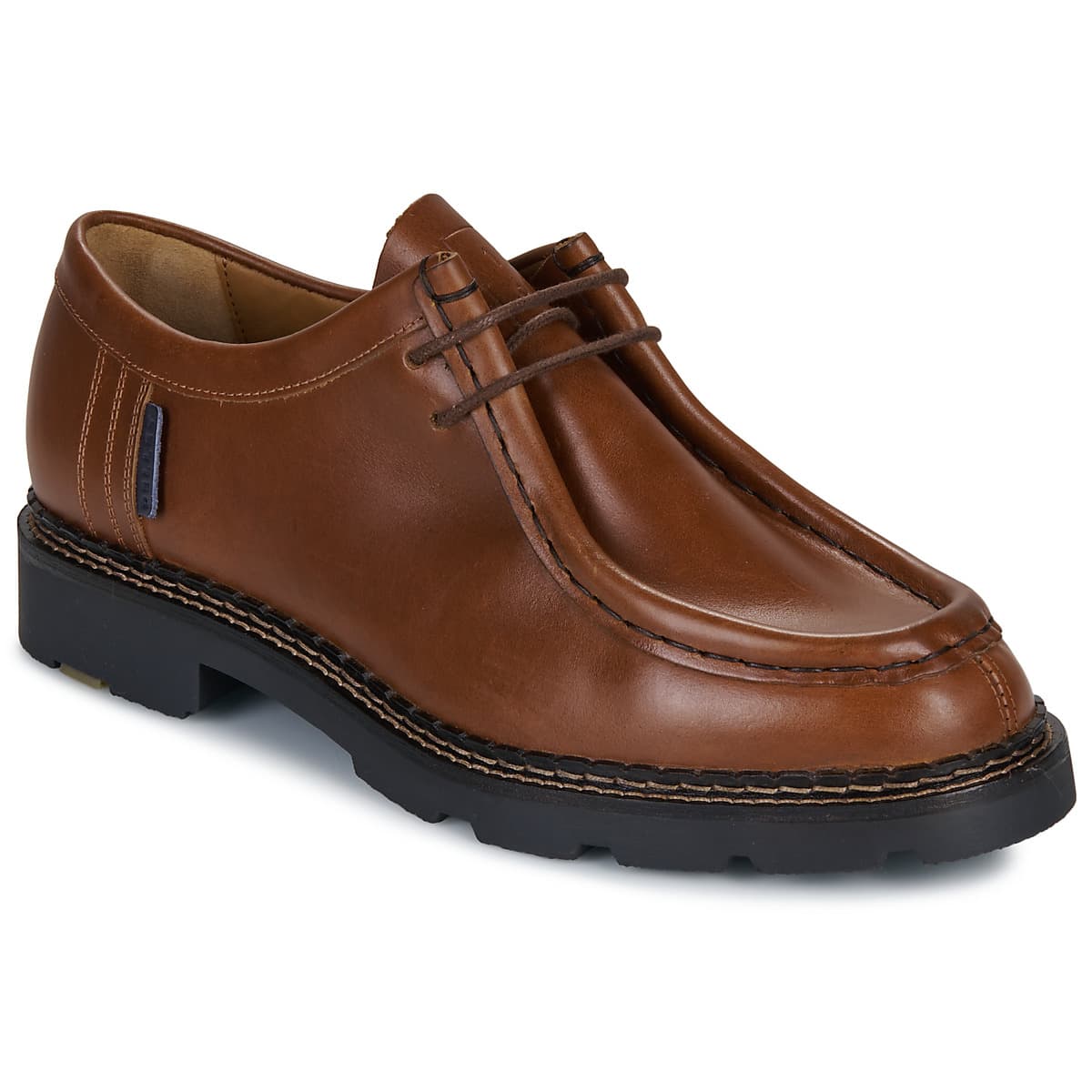 Men's Derby Shoes Pellet Brown