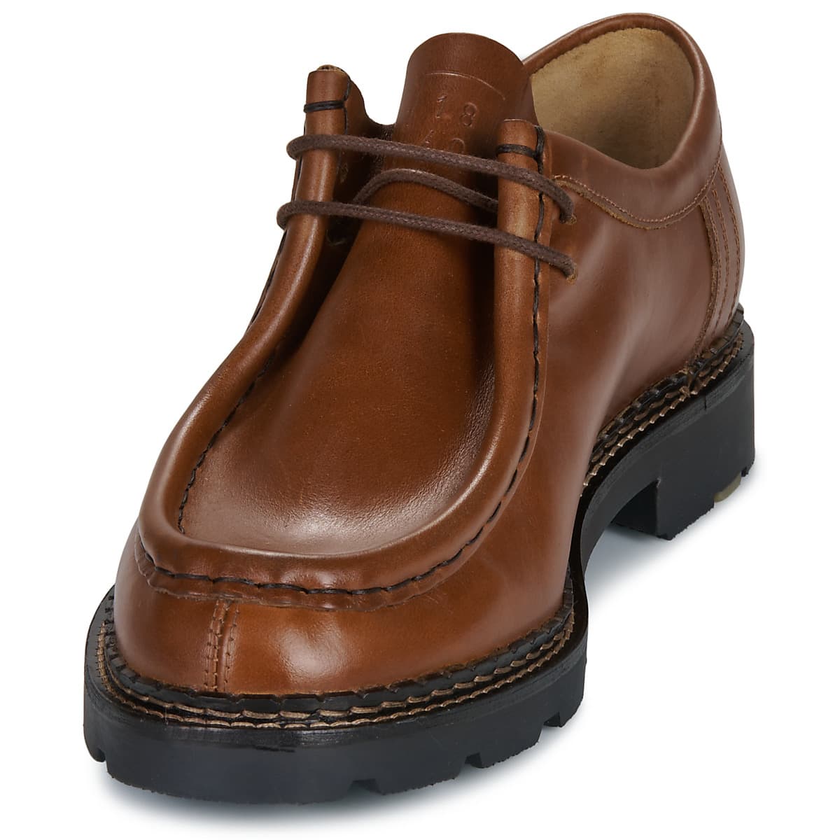 Men's Derby Shoes Pellet Brown
