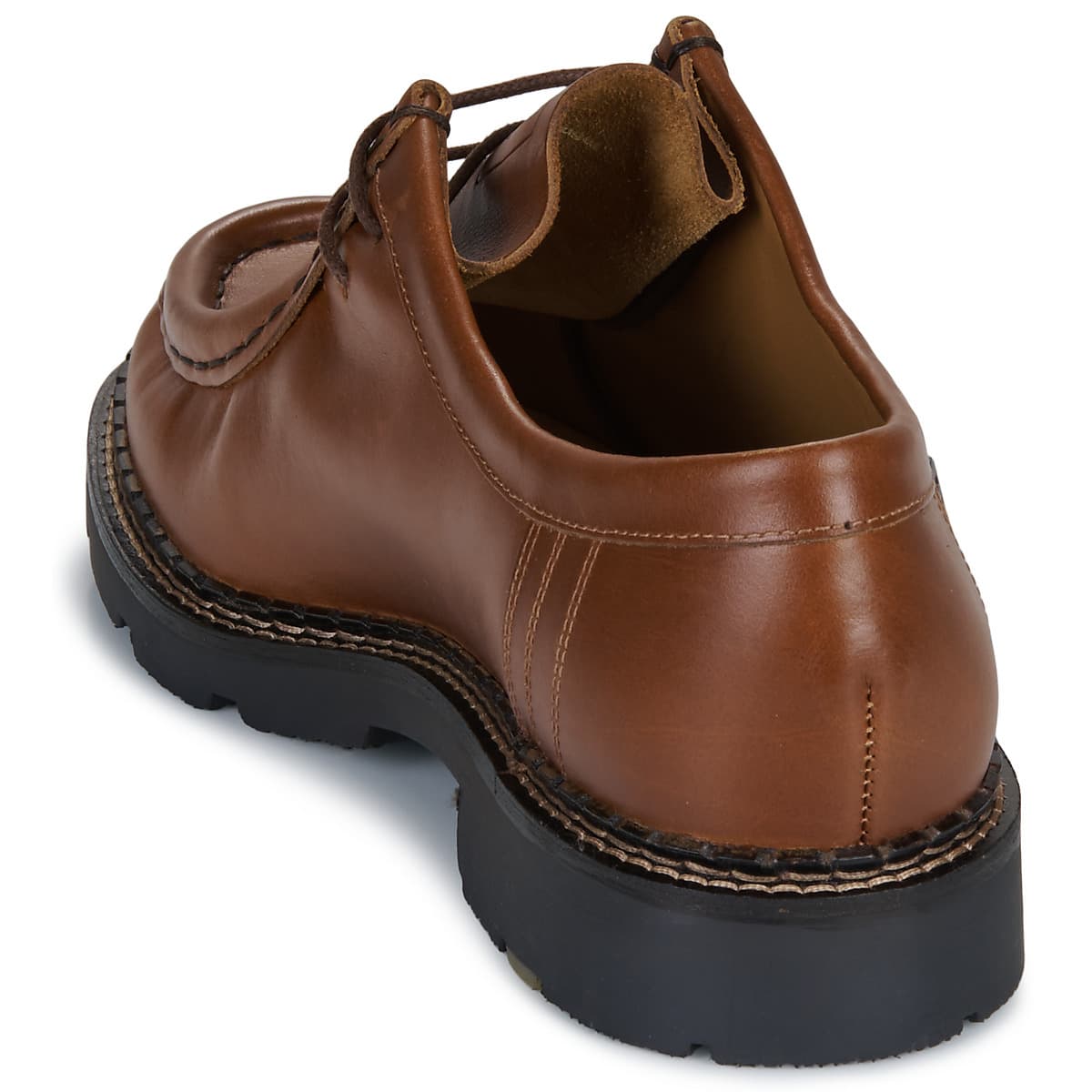 Men's Derby Shoes Pellet Brown