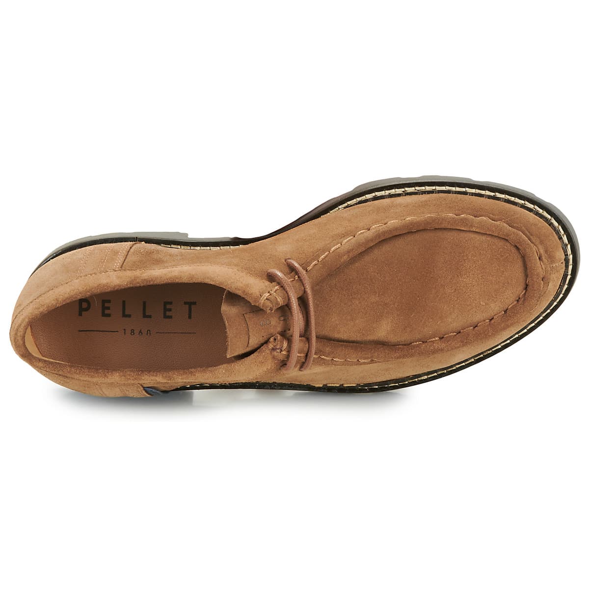 Men's Derby Shoes Pellet Beige