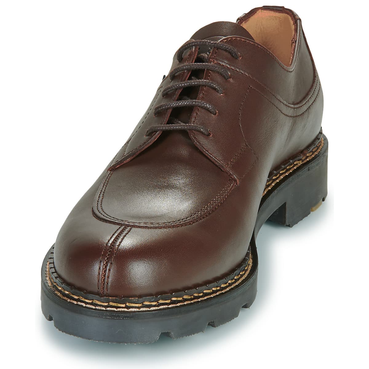 Men's Derby Shoes Pellet Brown