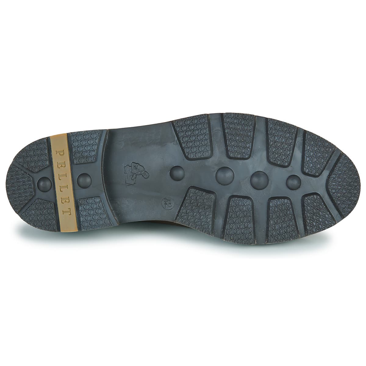 Men's Derby Shoes Pellet Brown