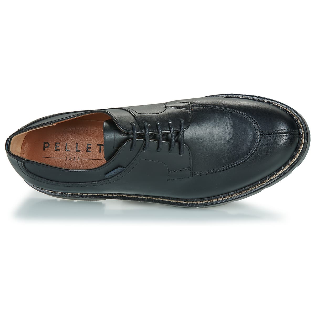 Men's Derby Shoes Pellet Black