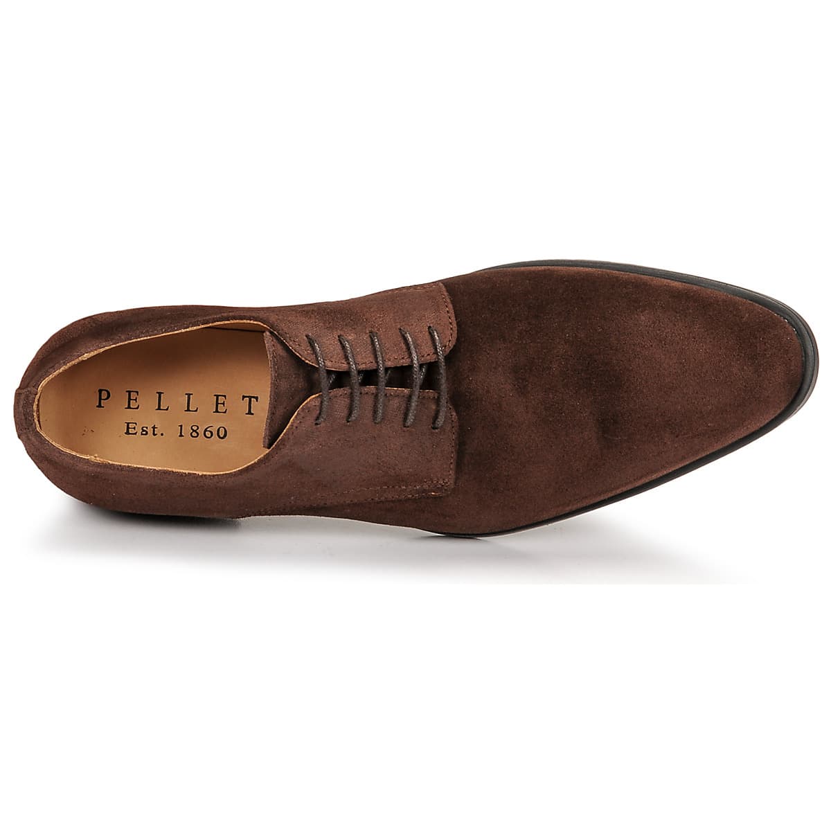Men's Derby Shoes Pellet Brown