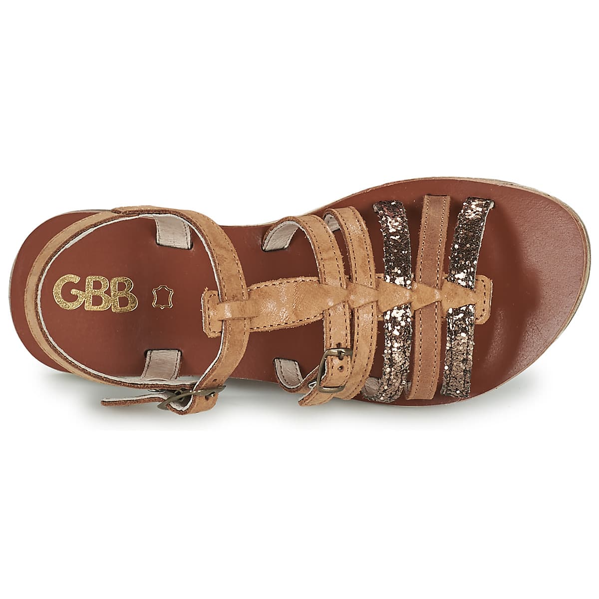 Girls' Sandals GBB Brown