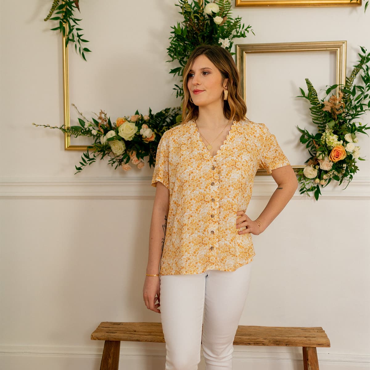 Women's T-Shirts Céleste Yellow